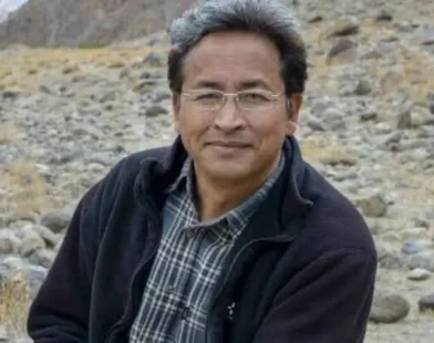 लडाख हिंसाचारात पर्यावरण कार्यकर्ते सोनम वांगचुक अटकेत, आंदोलनादरम्यान पोलिस कारवाई