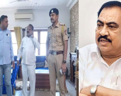 Robbery at NCP leader Eknath Khadse