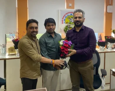 आमदार अमित गोरखे यांनी आयुक्त शेखर सिंह यांना कुंभमेळा जबाबदारीस शुभेच्छा दिल्या