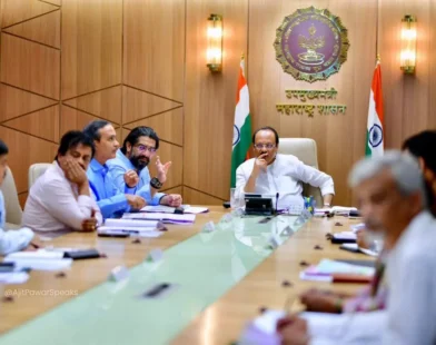 उपमुख्यमंत्री अजित पवार यांच्या अध्यक्षतेखाली ऐतिहासिक स्थळ विकास बैठक