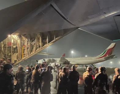 IAF IL-76 aircraft carrying NDRF teams lands in Sri Lanka