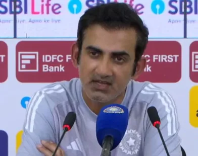 Gautam Gambhir reacts after India lose Test series to South Africa