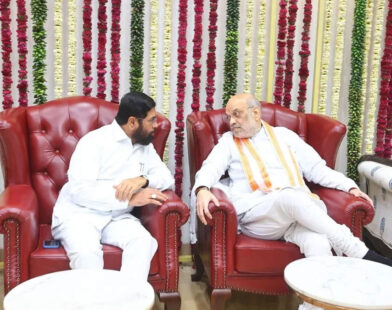 Eknath Shinde meets Amit Shah
