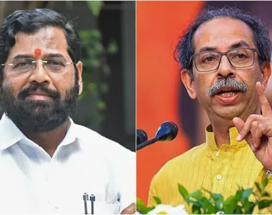 Uddhav Thackeray criticises Eknath Shinde in sharp political speech