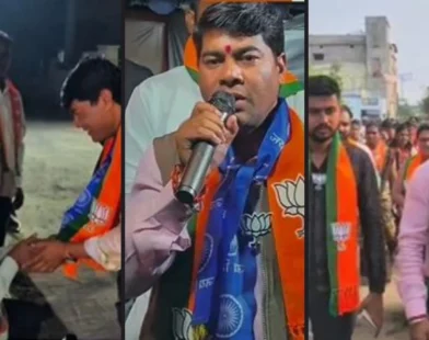 Rajkiran Barve campaigning for Yerkheda Nagar Panchayat Election 2025