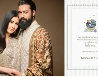 Vicky Kaushal and Katrina Kaif welcome baby boy