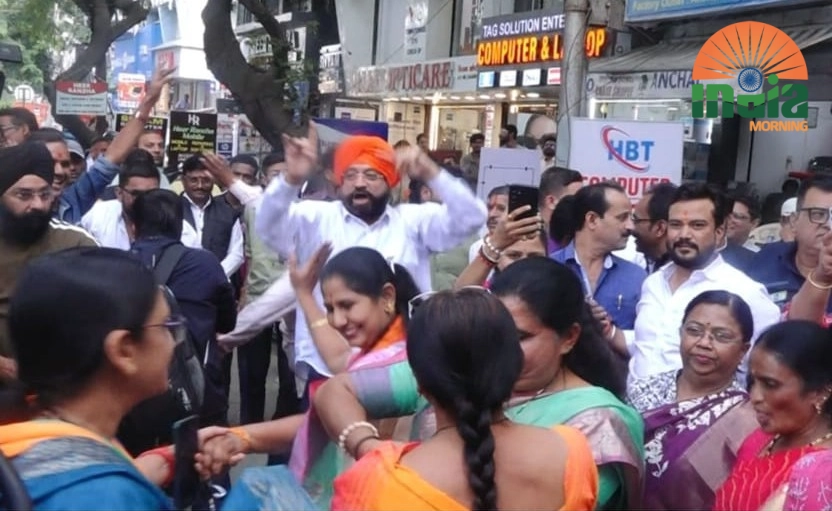 नागपुरात भाजप कार्यकर्त्यांचा बिहार विजय जल्लोष