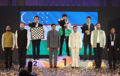 FIDE World Cup 2025 closing ceremony in Goa
