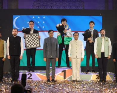 FIDE World Cup 2025 closing ceremony in Goa