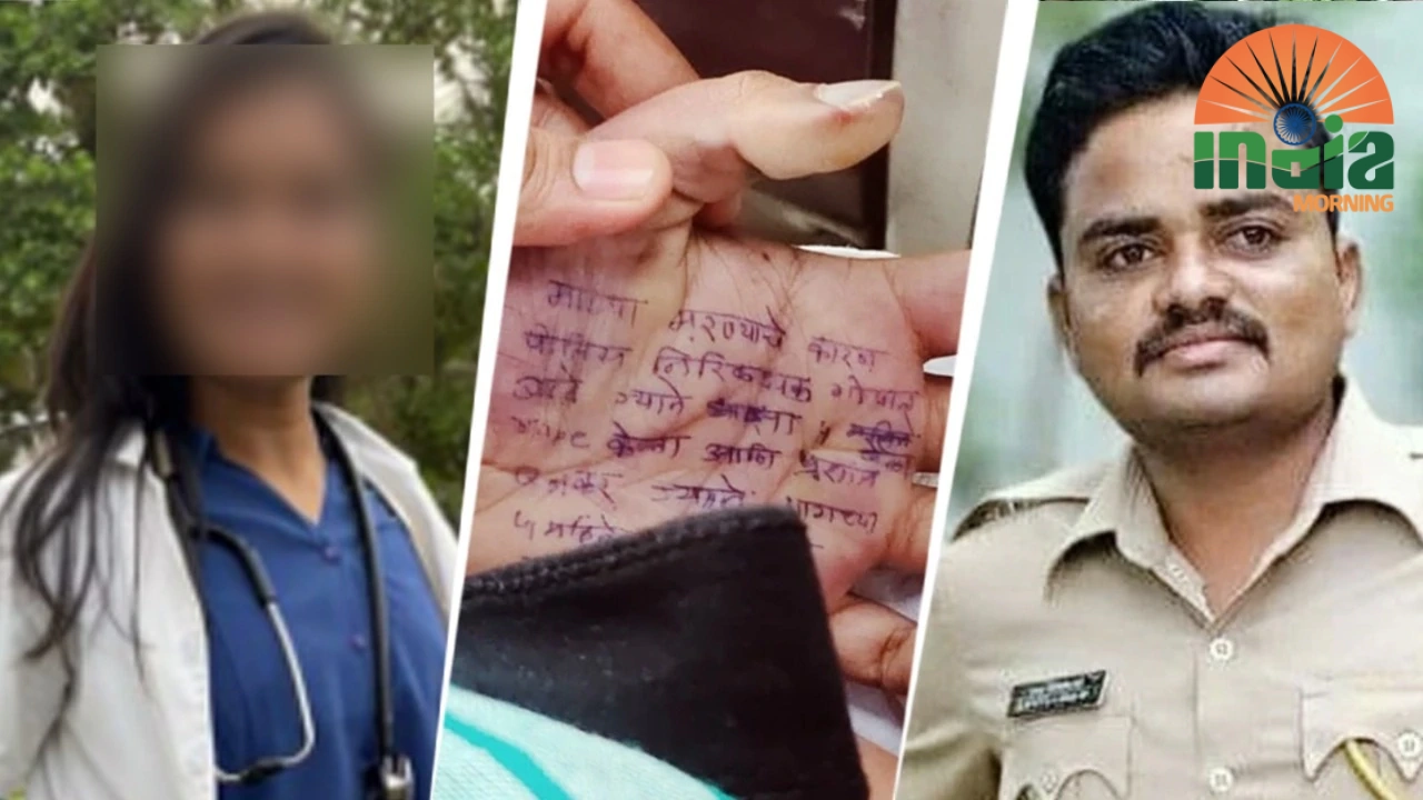 PSI Gopal Badne suspended after Phaltan woman doctor’s suicide