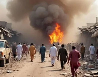 BLF suicide attack near FC headquarters in Balochistan