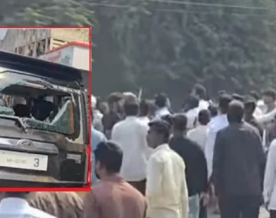 Mahad election clash between Shinde Sena and NCP workers